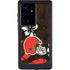 NFL Cleveland Browns Tropical Print Galaxy S24 Ultra Waterproof Case