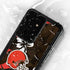 NFL Cleveland Browns Tropical Print Galaxy S24 Ultra Waterproof Case