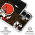 NFL Cleveland Browns Tropical Print Galaxy S26 Clear Case
