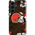 NFL Cleveland Browns Tropical Print Galaxy S26 Plus Impact Case