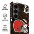 NFL Cleveland Browns Tropical Print Galaxy S26 Plus Impact Case