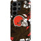 NFL Cleveland Browns Tropical Print Galaxy S26 Ultra Impact Case