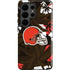 NFL Cleveland Browns Tropical Print Galaxy S26 Ultra Impact Case