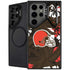NFL Cleveland Browns Tropical Print Galaxy S26 Ultra Kickstand Case