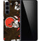 NFL Cleveland Browns Tropical Print Galaxy Z Fold5 5G Skin