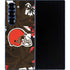 NFL Cleveland Browns Tropical Print Galaxy Z Fold6 Skin