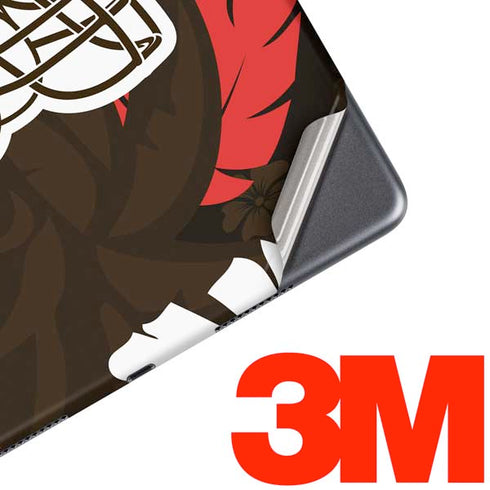 NFL Cleveland Browns Tropical Print iPad Skins