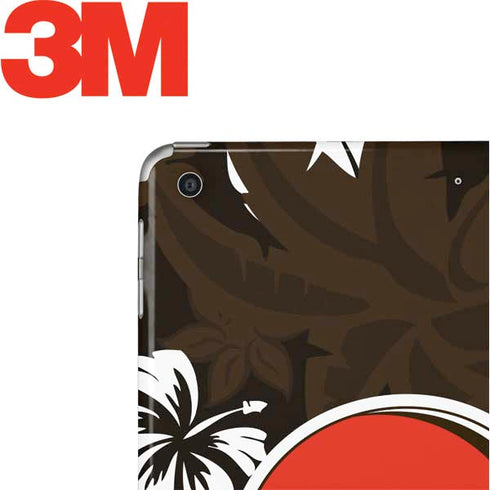 NFL Cleveland Browns Tropical Print Apple iPad Skin