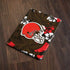 NFL Cleveland Browns Tropical Print Apple iPad Skin