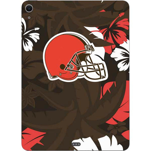 NFL Cleveland Browns Tropical Print Apple iPad Air Skin