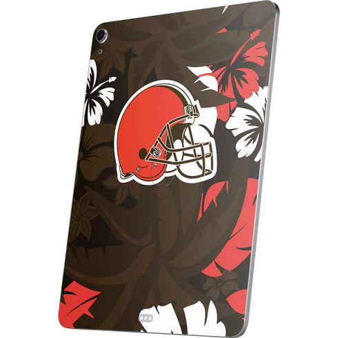 NFL Cleveland Browns Tropical Print Apple iPad Air Skin