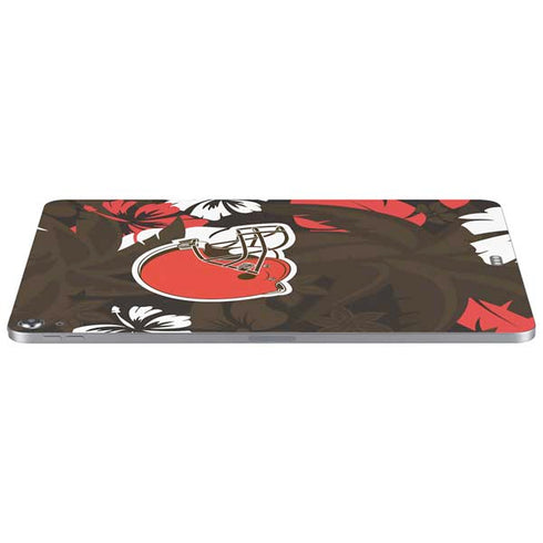 NFL Cleveland Browns Tropical Print Apple iPad Air Skin