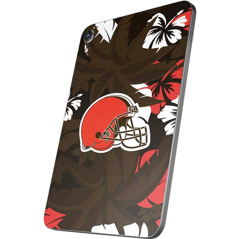 NFL Cleveland Browns Tropical Print Apple iPad Mini Skin