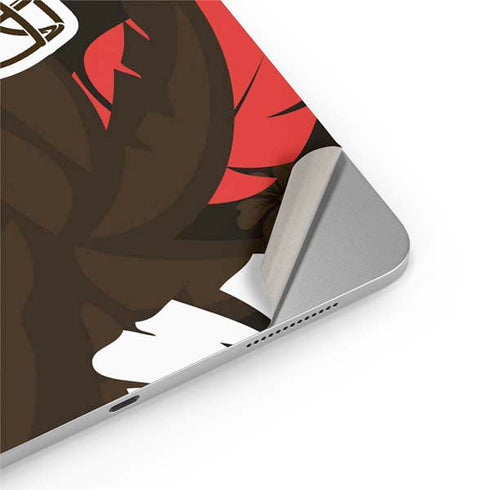 NFL Cleveland Browns Tropical Print iPad Pro 13in M4 (2024) Skin