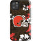 NFL Cleveland Browns Tropical Print iPhone Cases