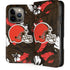 NFL Cleveland Browns Tropical Print iPhone Cases