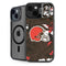NFL Cleveland Browns Tropical Print iPhone 14 Kickstand Case