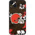 NFL Cleveland Browns Tropical Print iPhone Skins