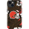 NFL Cleveland Browns Tropical Print iPhone 15 Impact Case