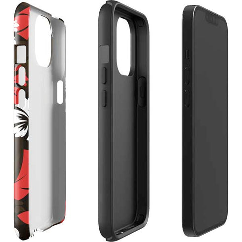 NFL Cleveland Browns Tropical Print iPhone 15 Impact Case