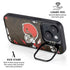 NFL Cleveland Browns Tropical Print iPhone 15 Kickstand Case