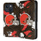 NFL Cleveland Browns Tropical Print iPhone 15 Plus Folio Case