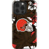 NFL Cleveland Browns Tropical Print iPhone 15 Pro Impact Case