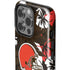 NFL Cleveland Browns Tropical Print iPhone 15 Pro Impact Case