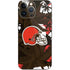 NFL Cleveland Browns Tropical Print iPhone 15 Pro Max Skin