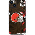 NFL Cleveland Browns Tropical Print iPhone 15 Skin
