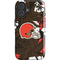 NFL Cleveland Browns Tropical Print iPhone 16 Impact Case