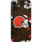 NFL Cleveland Browns Tropical Print iPhone 16 Plus Skin