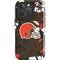 NFL Cleveland Browns Tropical Print iPhone 16 Pro Impact Case