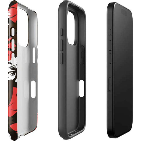 NFL Cleveland Browns Tropical Print iPhone 16 Pro Impact Case
