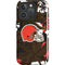 NFL Cleveland Browns Tropical Print iPhone 16 Pro Magsafe Impact Case