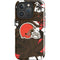 NFL Cleveland Browns Tropical Print iPhone 16 Pro Max Impact Case