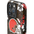 NFL Cleveland Browns Tropical Print iPhone 16 Pro Max Impact Case