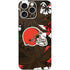 NFL Cleveland Browns Tropical Print iPhone 16 Pro Max Skin