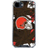 NFL Cleveland Browns Tropical Print iPhone 16e Clear Case