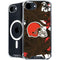 NFL Cleveland Browns Tropical Print iPhone 16e MagSafe Case