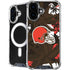 NFL Cleveland Browns Tropical Print iPhone 17 MagSafe Case