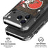 NFL Cleveland Browns Tropical Print iPhone 18 Pro Clear Case