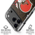 NFL Cleveland Browns Tropical Print iPhone 18 Pro Clear Case