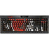 NFL Cleveland Browns Tropical Print K95 RGB PLATINUM Mechanical Gaming Keyboard Skin