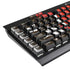 NFL Cleveland Browns Tropical Print K95 RGB PLATINUM Mechanical Gaming Keyboard Skin