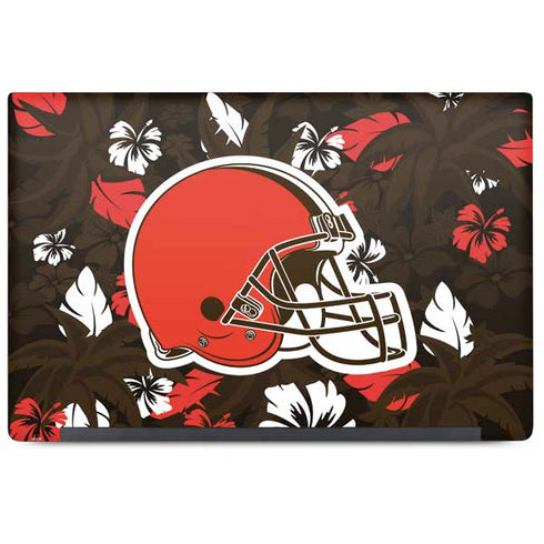 NFL Cleveland Browns Tropical Print Dell Latitude Skin