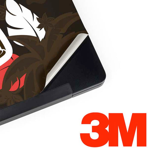 NFL Cleveland Browns Tropical Print Dell Latitude Skin