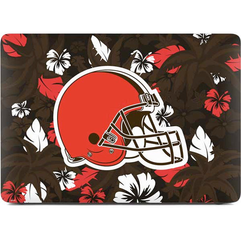 NFL Cleveland Browns Tropical Print Apple MacBook Air Skin