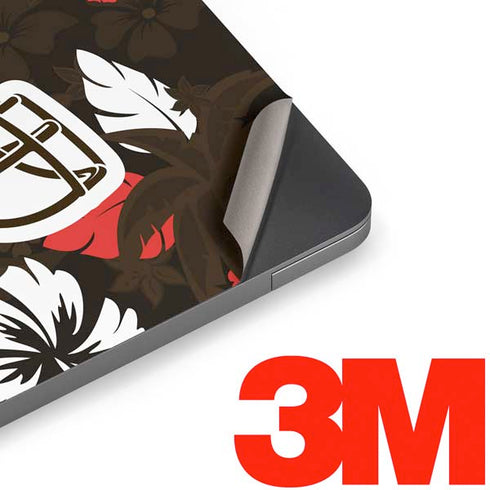 NFL Cleveland Browns Tropical Print Apple MacBook Air Skin