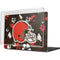 NFL Cleveland Browns Tropical Print MacBook Pro 14in (2021-24) Case plus Skin